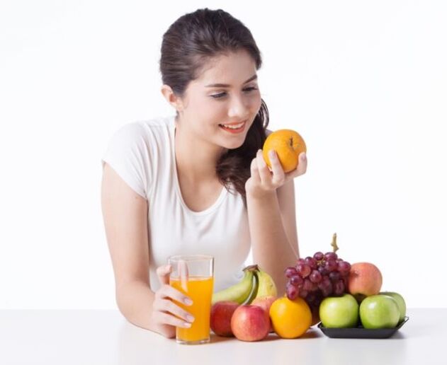 Consumption of fruits - prevents the appearance of papillomas in the vagina